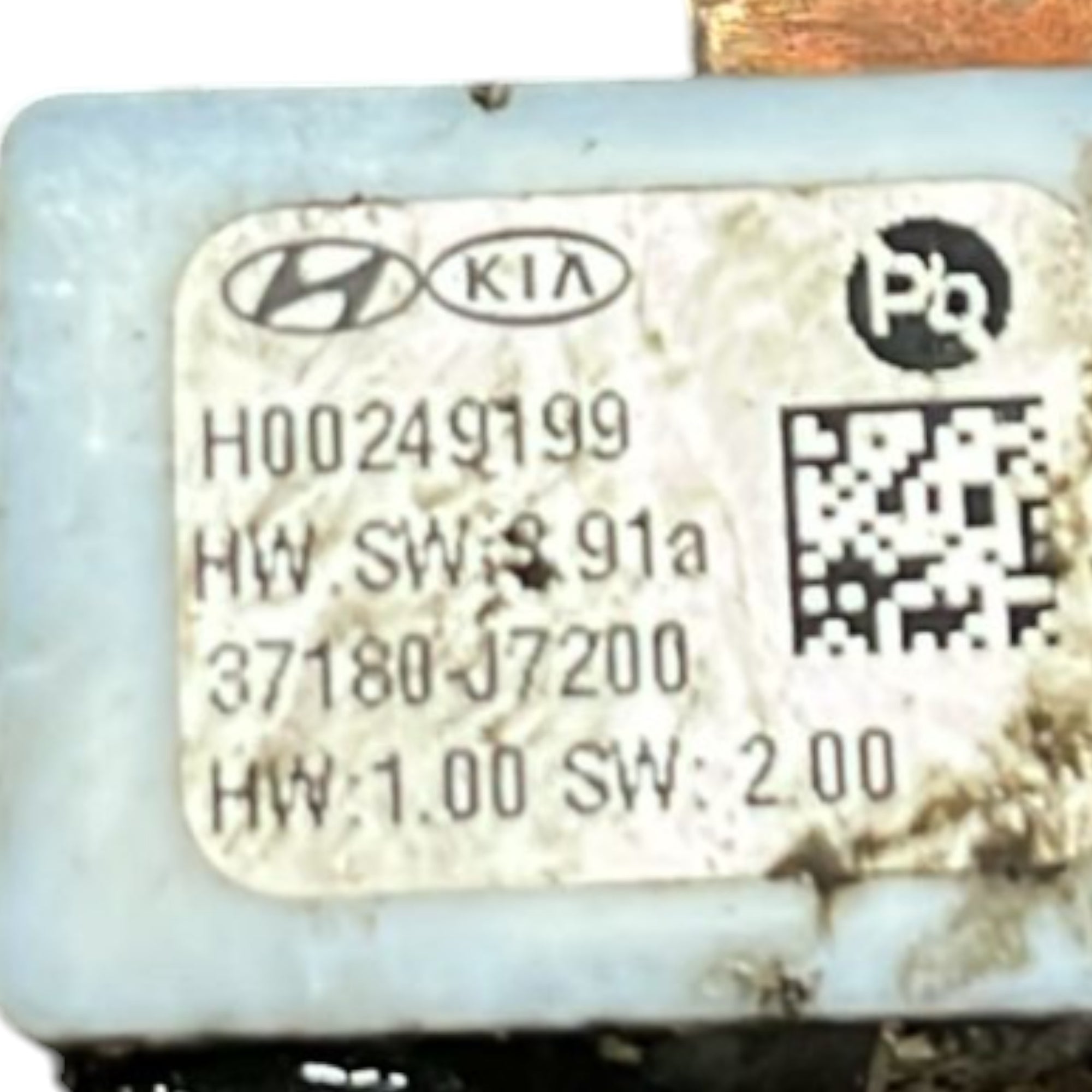 Bedrading / negatieve batterijkabel kia doorgaan kabeljauw: h00249199 (2018>)