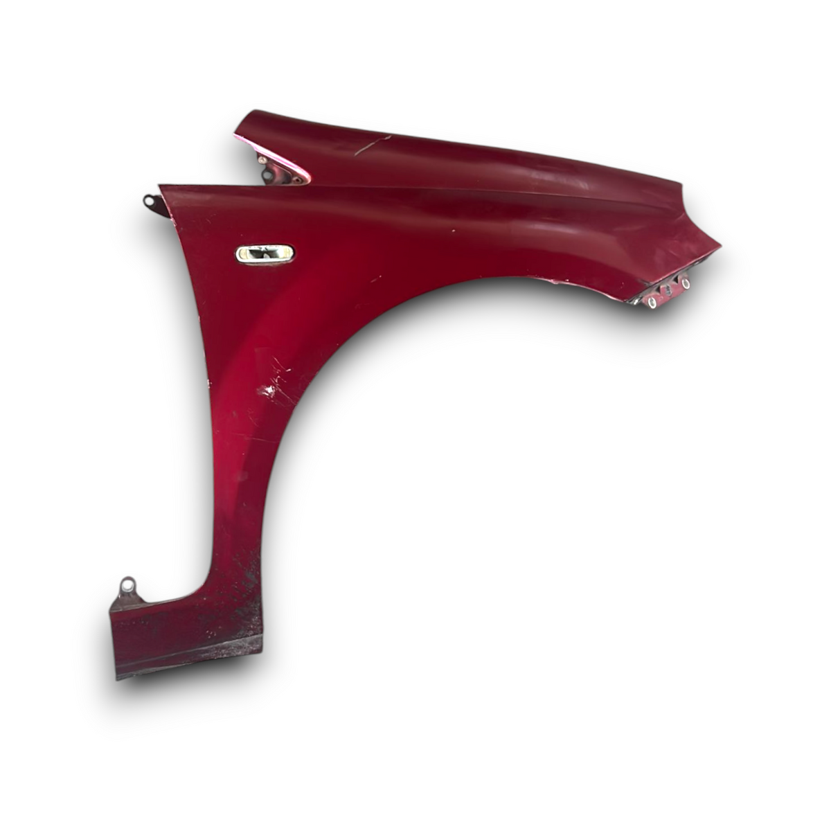 Rechter front Mudguard Fiat Grande Punto (2005&gt; 2012) Rood