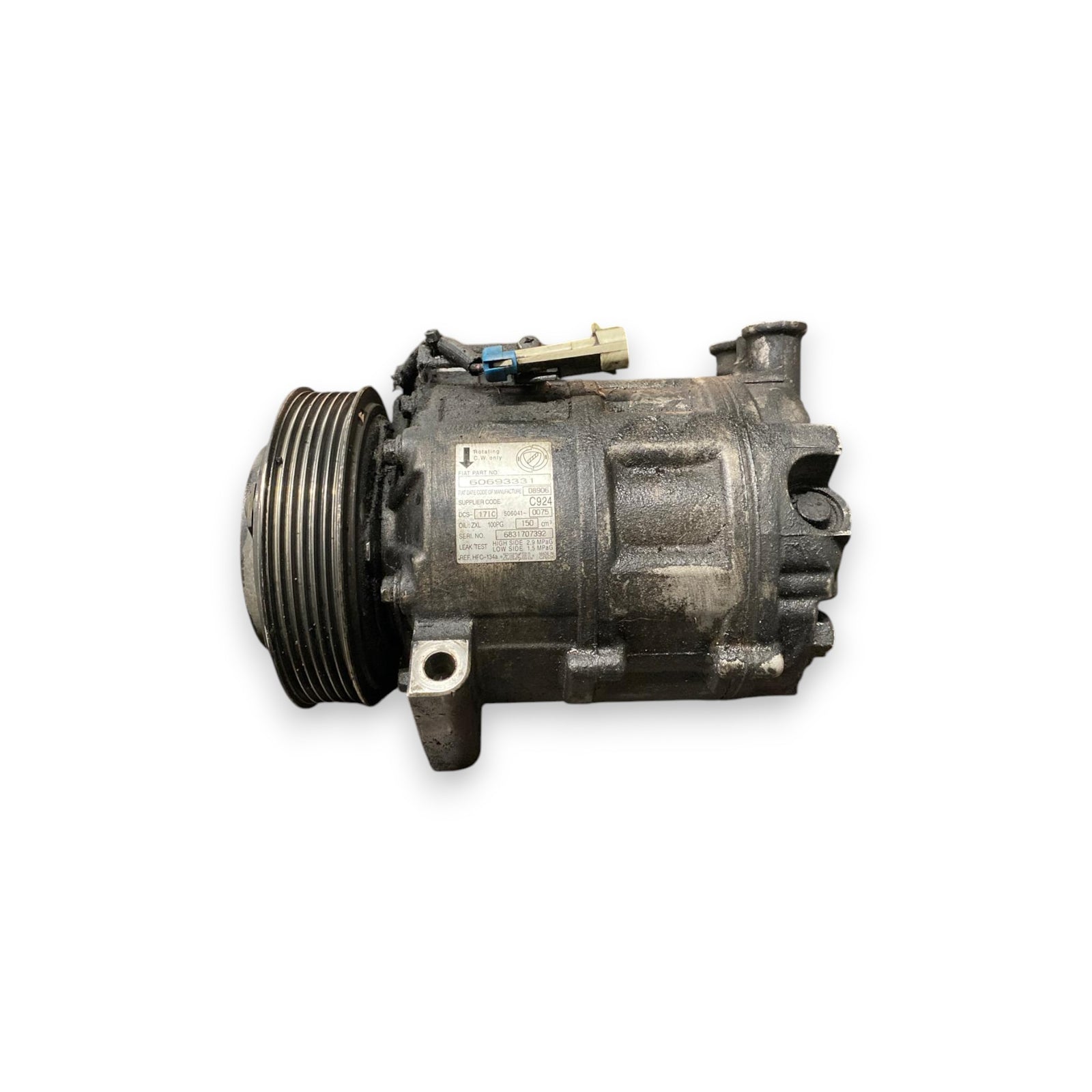 Alfa Romeo 159 1.9 Diesel Airconditioning Compressor (2005-2011) COD: 60693331