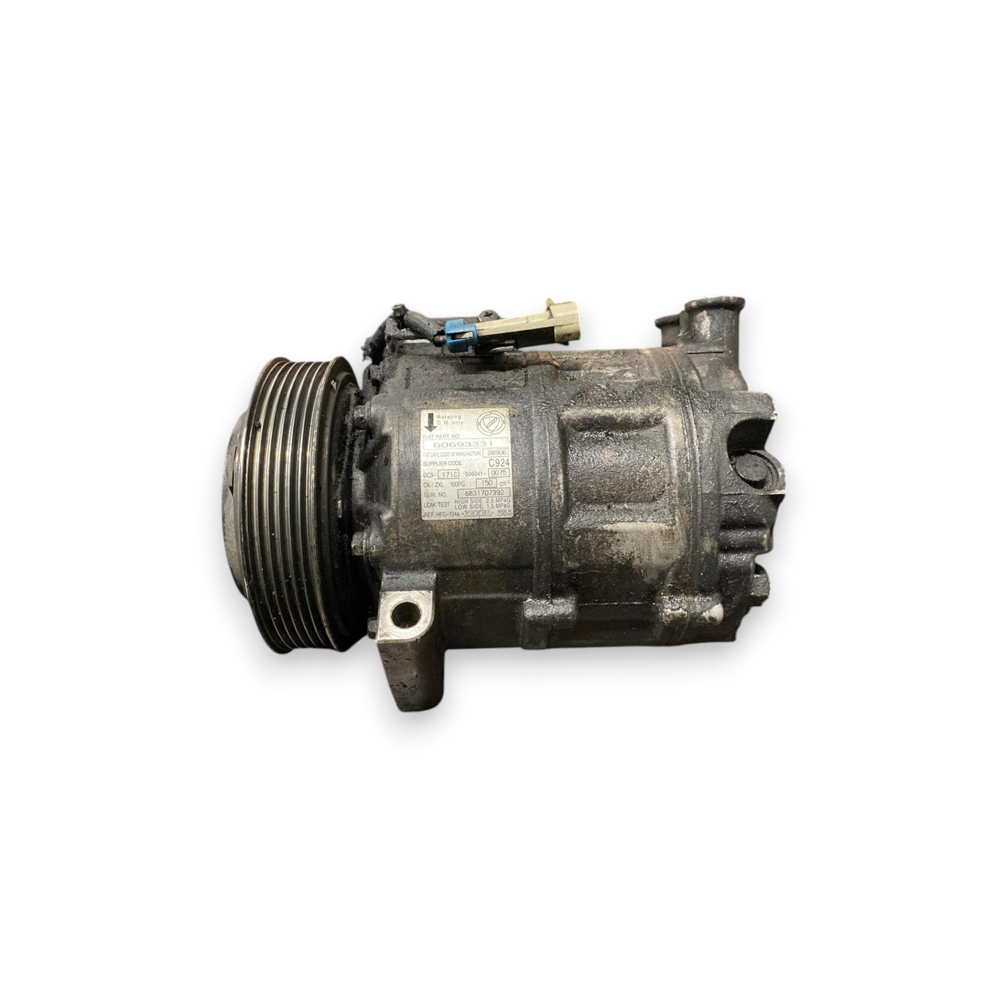 Alfa Romeo 159 1.9 Diesel Airconditioning Compressor (2005-2011) COD: 60693331