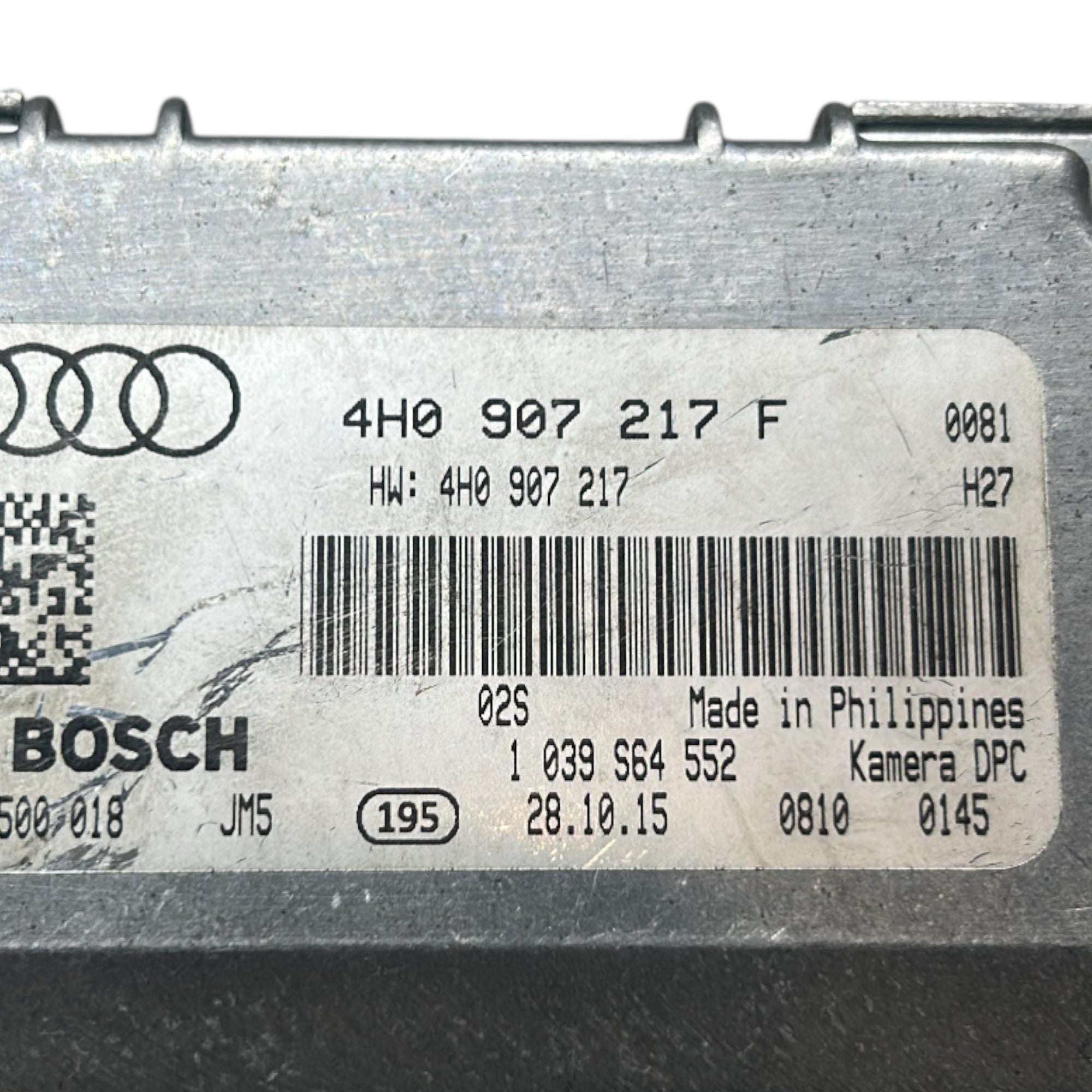 Audi A6 voorcamera (C7) (4G) COD.4H0907217F (2011> 2018)