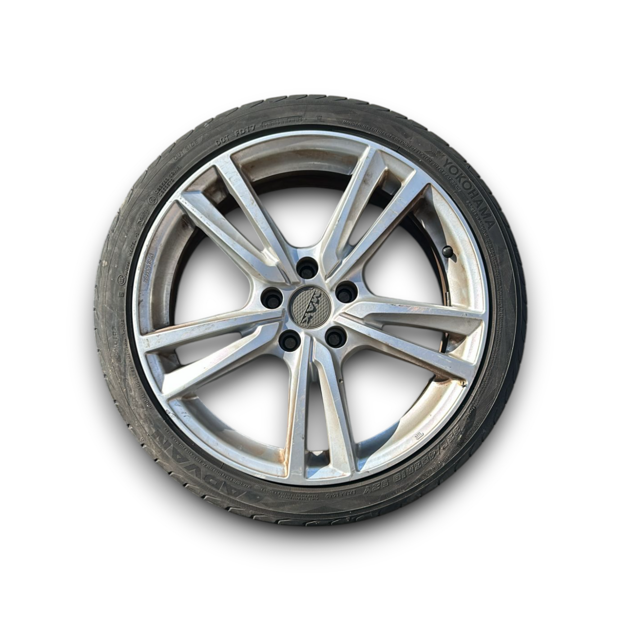 Set 4 lichtmetalen wielen (mak icon) Maserati Levante (5 holes /225/40 R18) (2016> 2024)