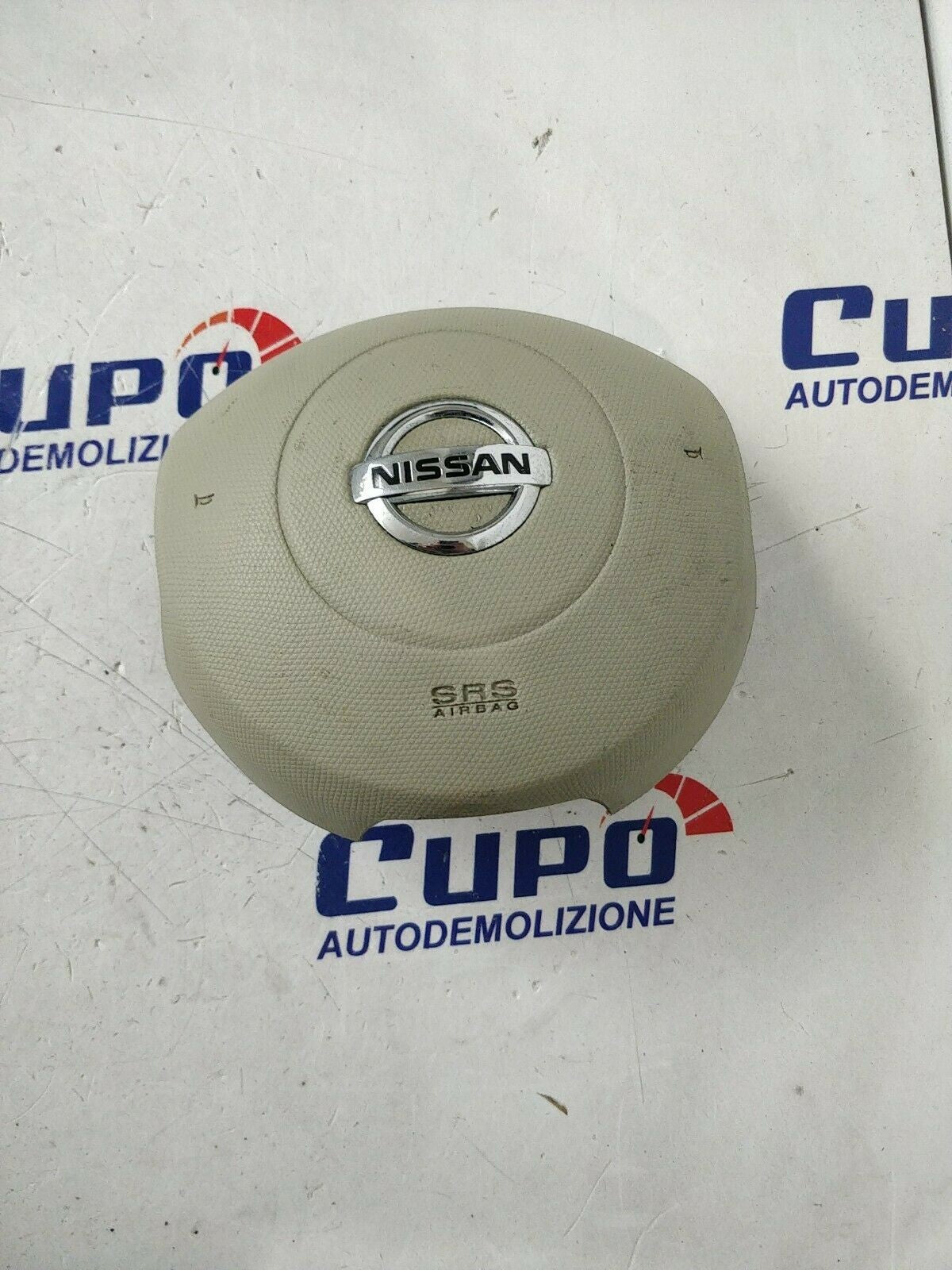 AIRBAG VOLANTE NISSAN Micra 4° Serie 2005 sa40016200 Beige - F&amp;P CRASH SRLS - Ricambi Usati