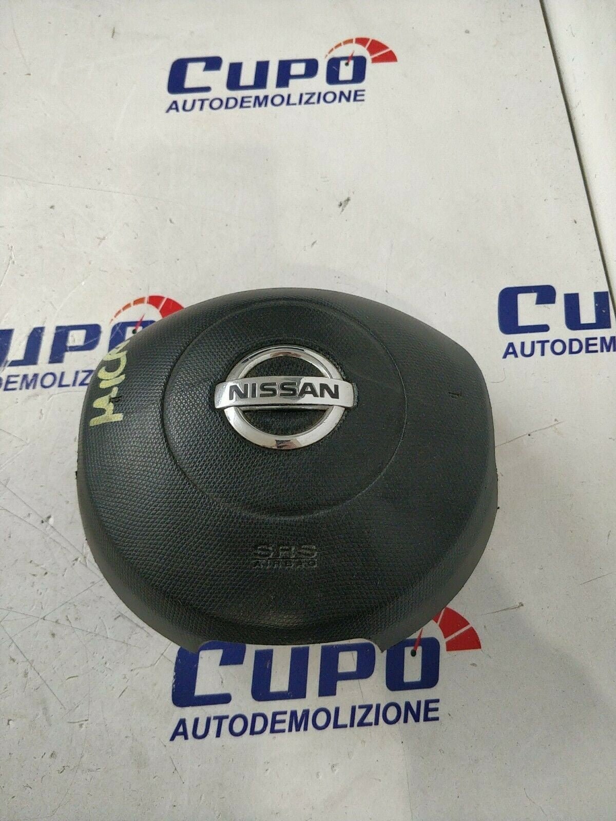 AIRBAG VOLANTE NISSAN Micra 4° Serie 2005 sa40016200 Nero - F&amp;P CRASH SRLS - Ricambi Usati