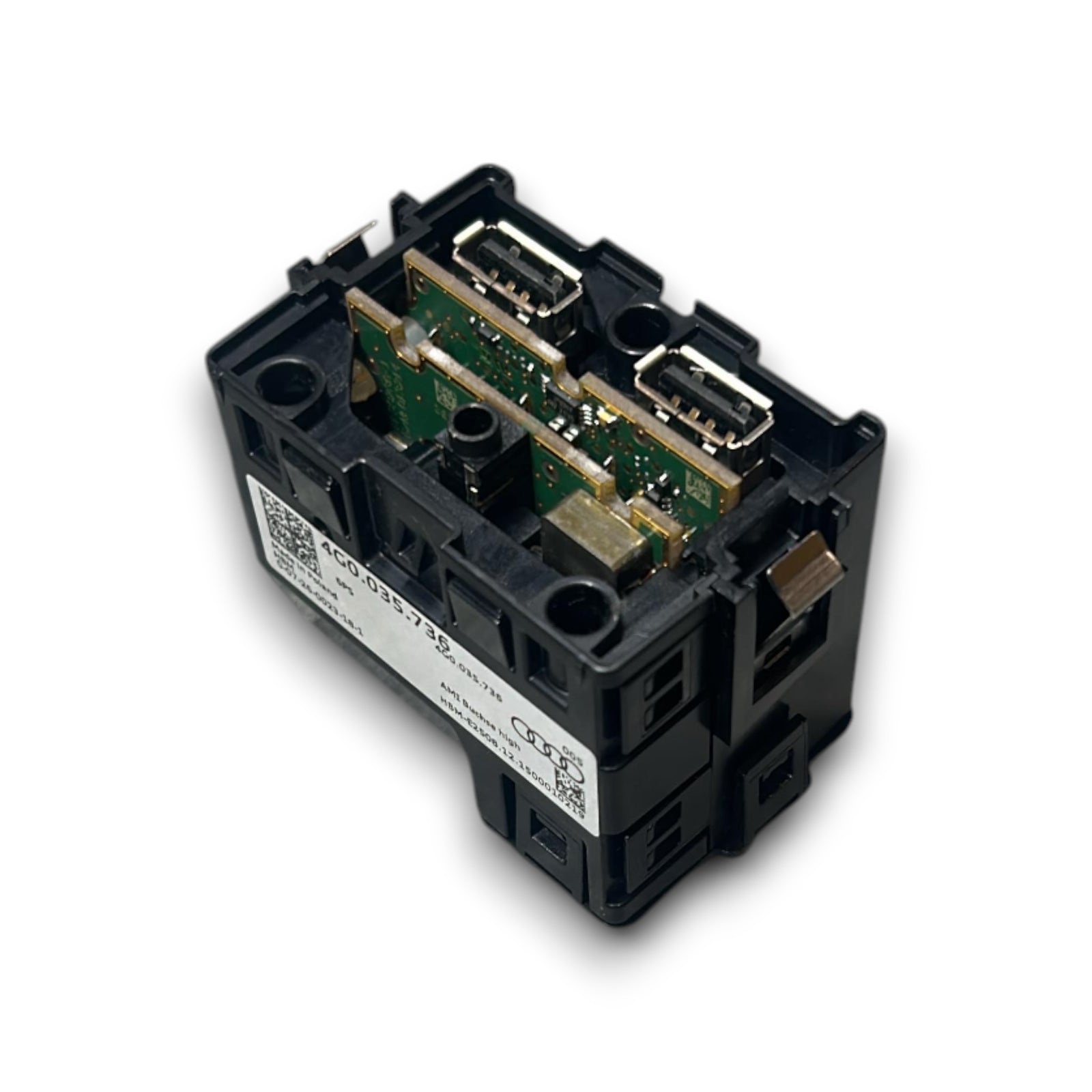 USB Sockets + Aux Audi A6 (C7) (4G) Cod.4G0035736 (2011> 2018)