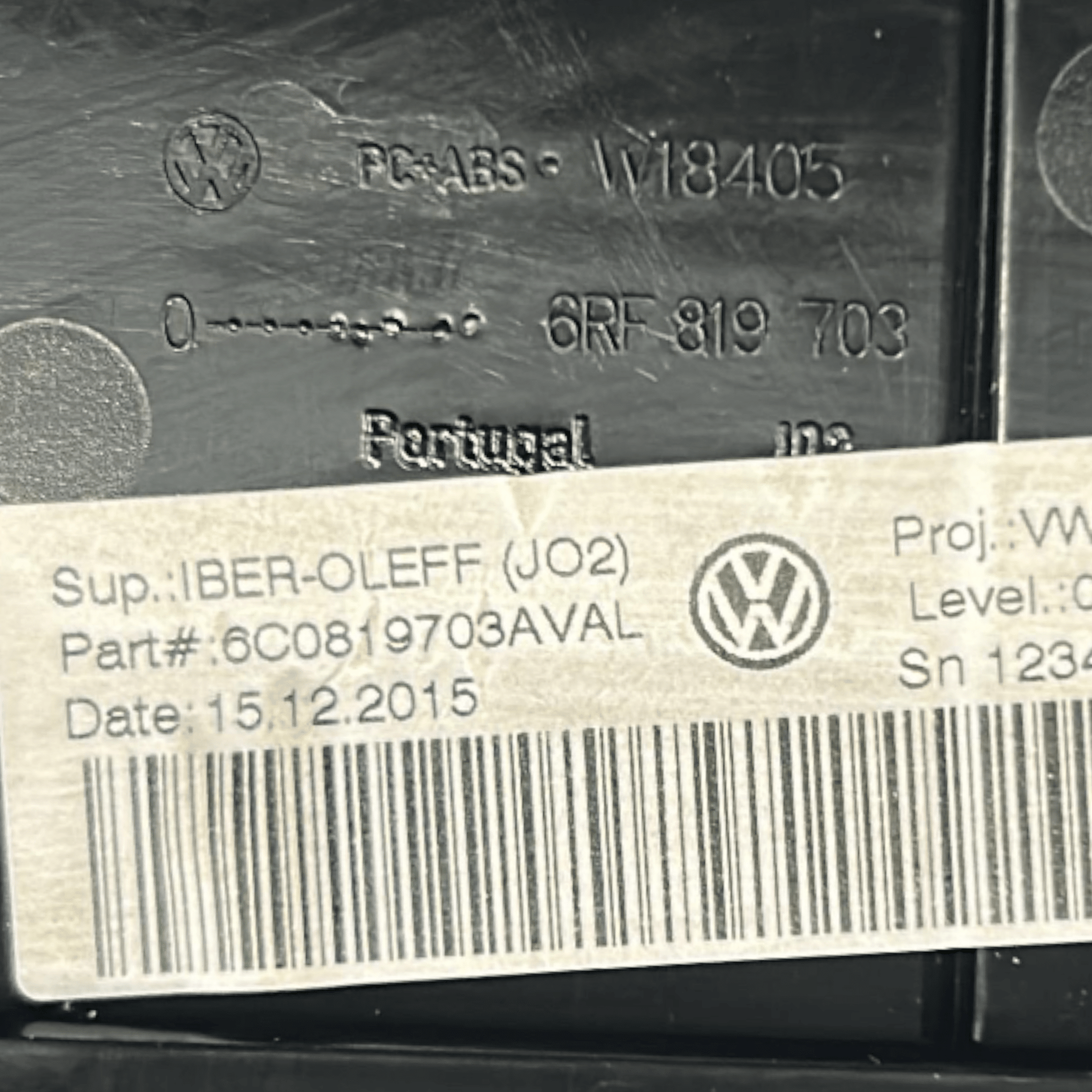 Bocchetta Aria Sinistra Volkswagen Polo V (6R) cod.6RF819703 (2009 > 2017) - F&P CRASH SRLS - Ricambi Usati