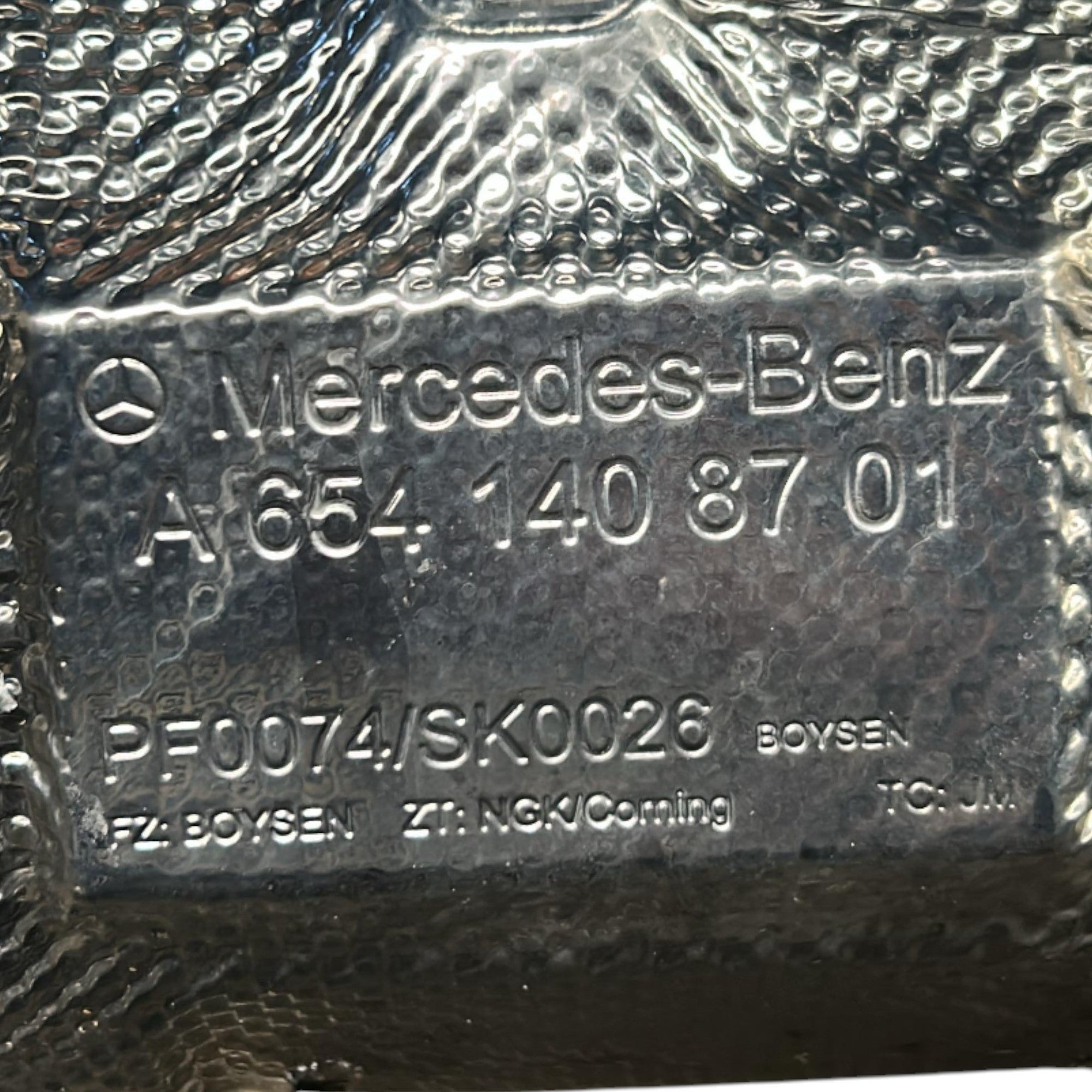 Catalizzatore / FAP Mercedes Benz GLA (H247) cod.A6541408701 2.0 Diesel (Sigla Motore : 654920) (2020 > ) Filtro Antiparticolato - F&P CRASH SRLS - Ricambi Usati