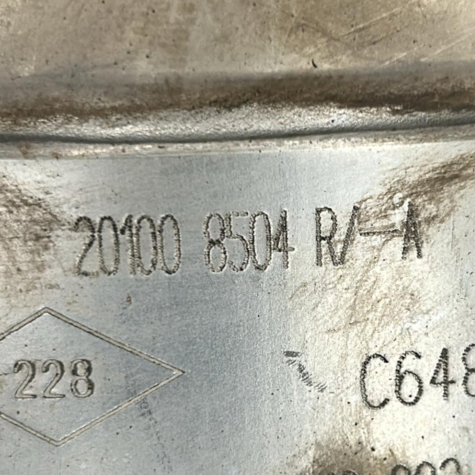 Catalizzatore / FAP Renault Master III cod.201008504R 2.3 Diesel (Sigla Motore : M9T) (2019 > ) Filtro Antiparticolato - F&P CRASH SRLS - Ricambi Usati