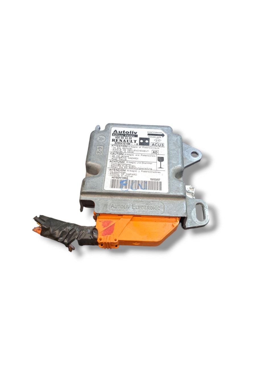 Centralina airbag Renault Kangoo (1997 - 2003) COD:8200410188 - F&amp;P CRASH SRLS - Ricambi Usati