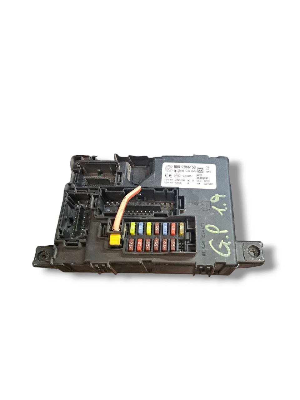 Centralina Body Computer Fiat Grande punto 1.3 diesel (2007) COD:00517986150 - F&P CRASH SRLS - Ricambi Usati