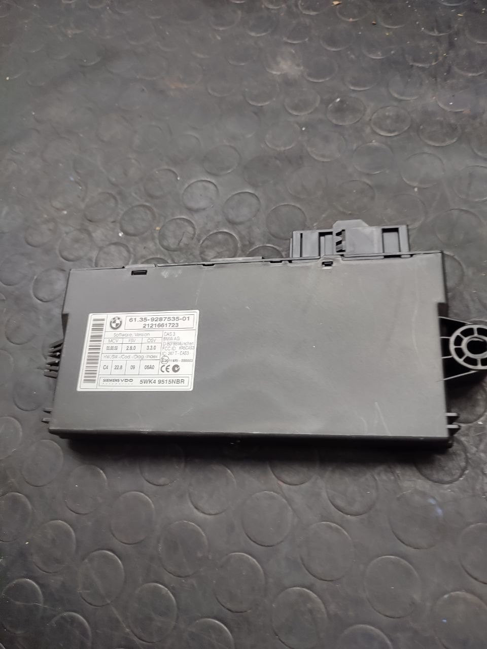 Centralina comfort Mini Cooper ( 2008 - r55 ) 2.0 d cod 9287535-01 - F&P CRASH SRLS - Ricambi Usati