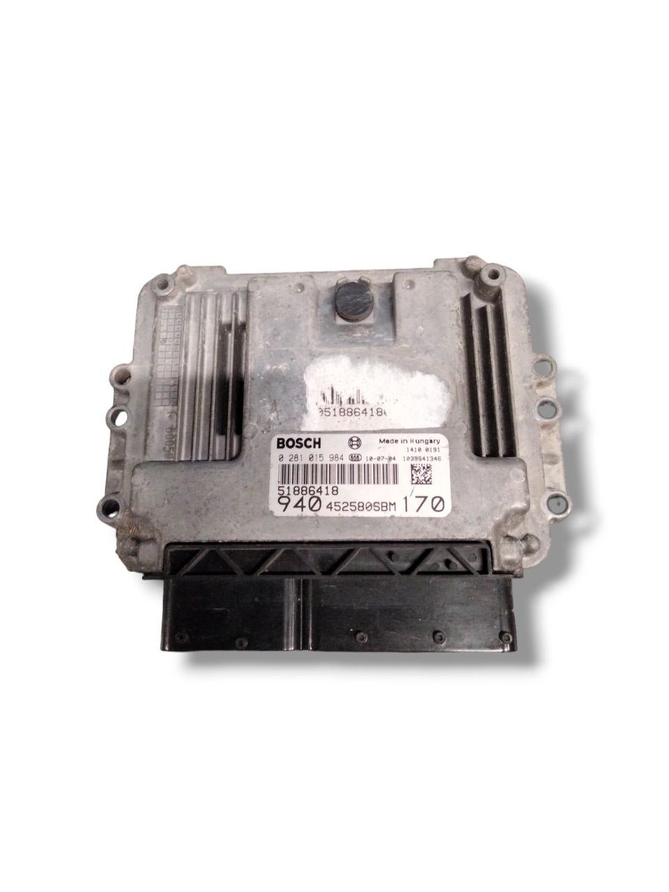 Centralina Ecu Motore Alfa Romeo Giulietta 2.0 diesel (2010 - 2020) cod.51886418 - 0281015984 - F&amp;P CRASH SRLS - Ricambi Usati