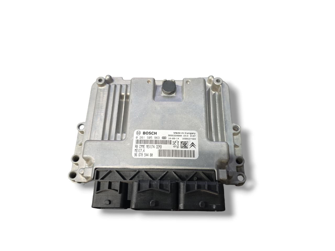 Centralina Ecu Motore Citroen DS3 1.6 Benzina (2010 - 2014) Cod : 9667054480 - F&P CRASH SRLS - Ricambi Usati