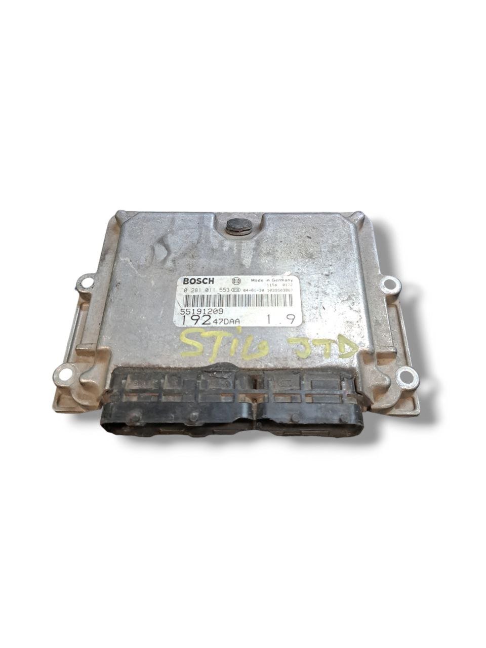 Centralina Ecu Motore Fiat Stilo 1.9 diesel (2001-2010) COD:55191209 - F&amp;P CRASH SRLS - Ricambi Usati