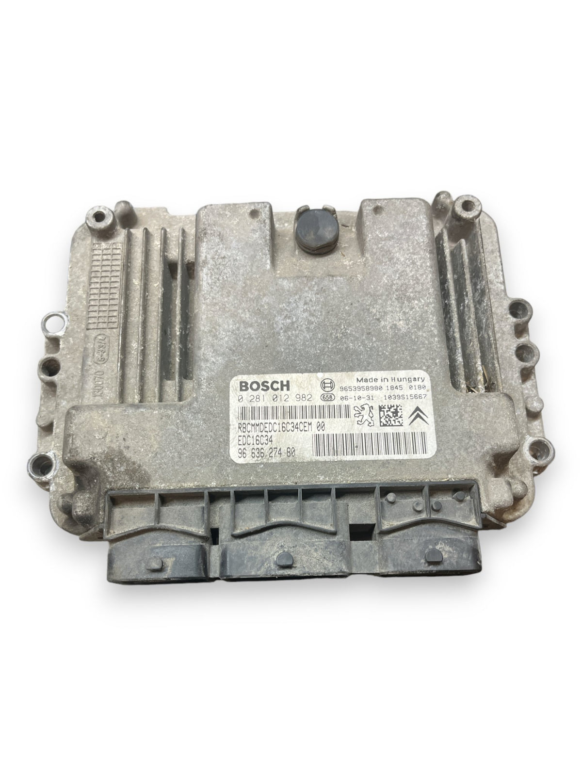 Centralina ECU Motore Peugeot Expert / Fiat Scudo 1.6 Diesel (2007-2016) COD:0281012982 - F&amp;P CRASH SRLS - Ricambi Usati