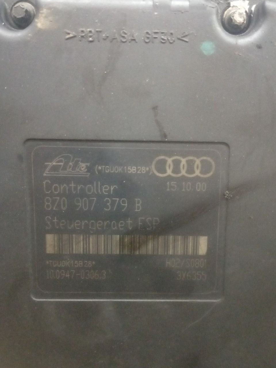 Centralina pompa ABS Audi A2 1.4d (2000) cod: 8Z0614517C - F&P CRASH SRLS - Ricambi Usati