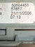Centralina portafusibii scatola fusibili Alfa Romeo 159 1.9 JTD (2006) COD:50504455 - F&P CRASH SRLS - Ricambi Usati