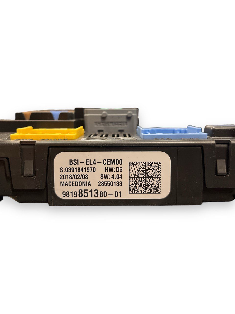 Centralina / Scatola Fusibili Citroen C4 Picasso 1.6 Diesel (2010 al 2018) COD:9819851380 - 01 - F&P CRASH SRLS - Ricambi Usati