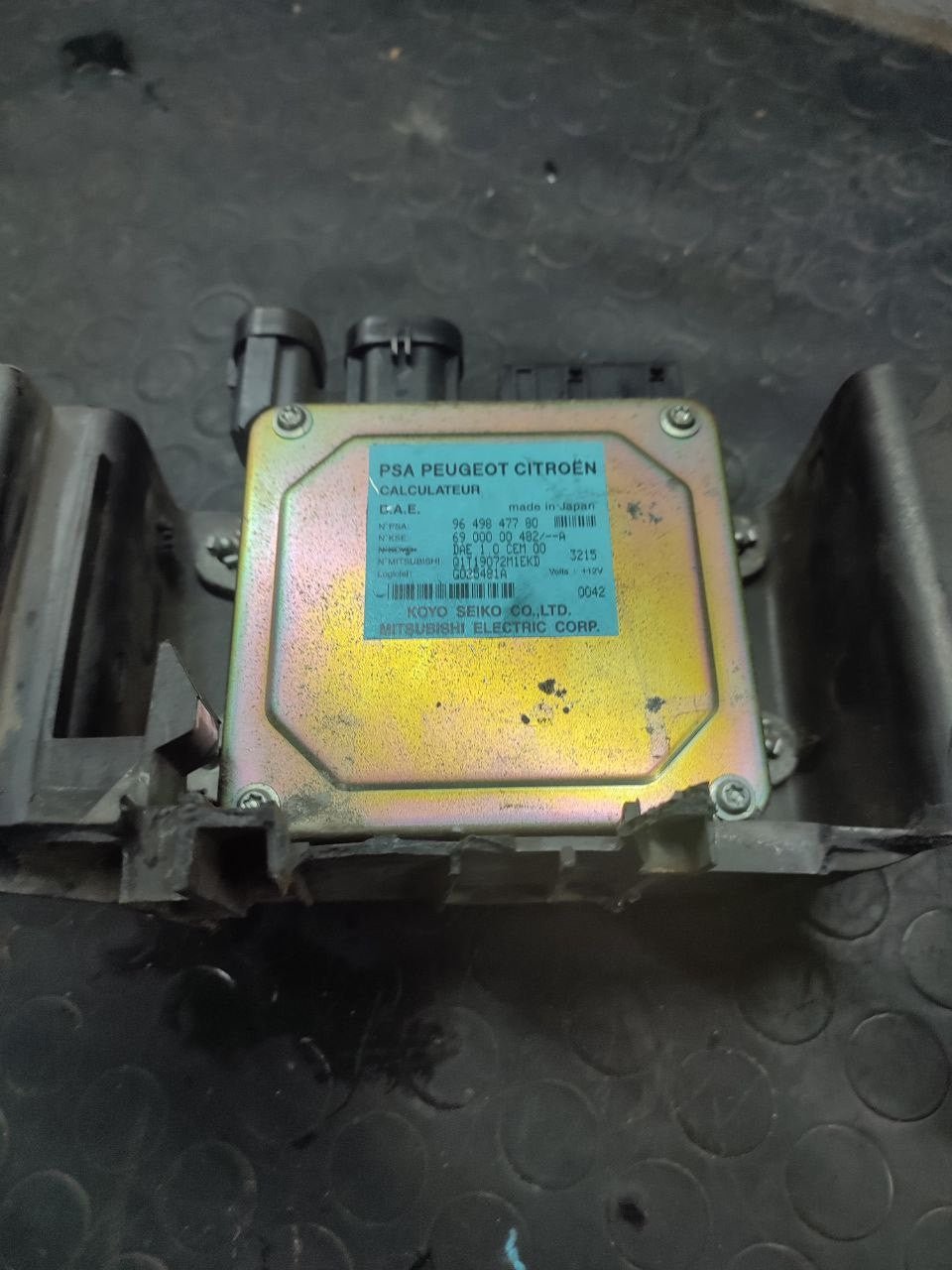 Centralina servosterzo Citroen C3 ( I serie - 2002 - 8hx ) 1.4 hdi cod 9649847780 - F&P CRASH SRLS - Ricambi Usati