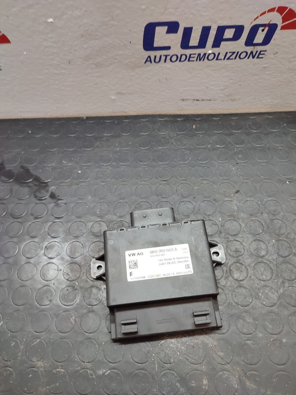 Centralina stabilizzatore tensione Audi A8 ( D4 ) cod 8k0959663a - F&amp;P CRASH SRLS - Ricambi Usati
