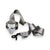 cintura di sicurezza anteriore sinistra (sx) Opel Corsa E (2014 - 2019) Cod: 617107600D - F&P CRASH SRLS - Ricambi Usati