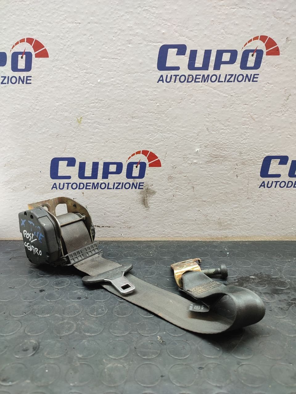 Cintura di Sicurezza posteriore centrale JAGUAR X-TYPE (2002) cod: 33013418 - F&amp;P CRASH SRLS - Ricambi Usati