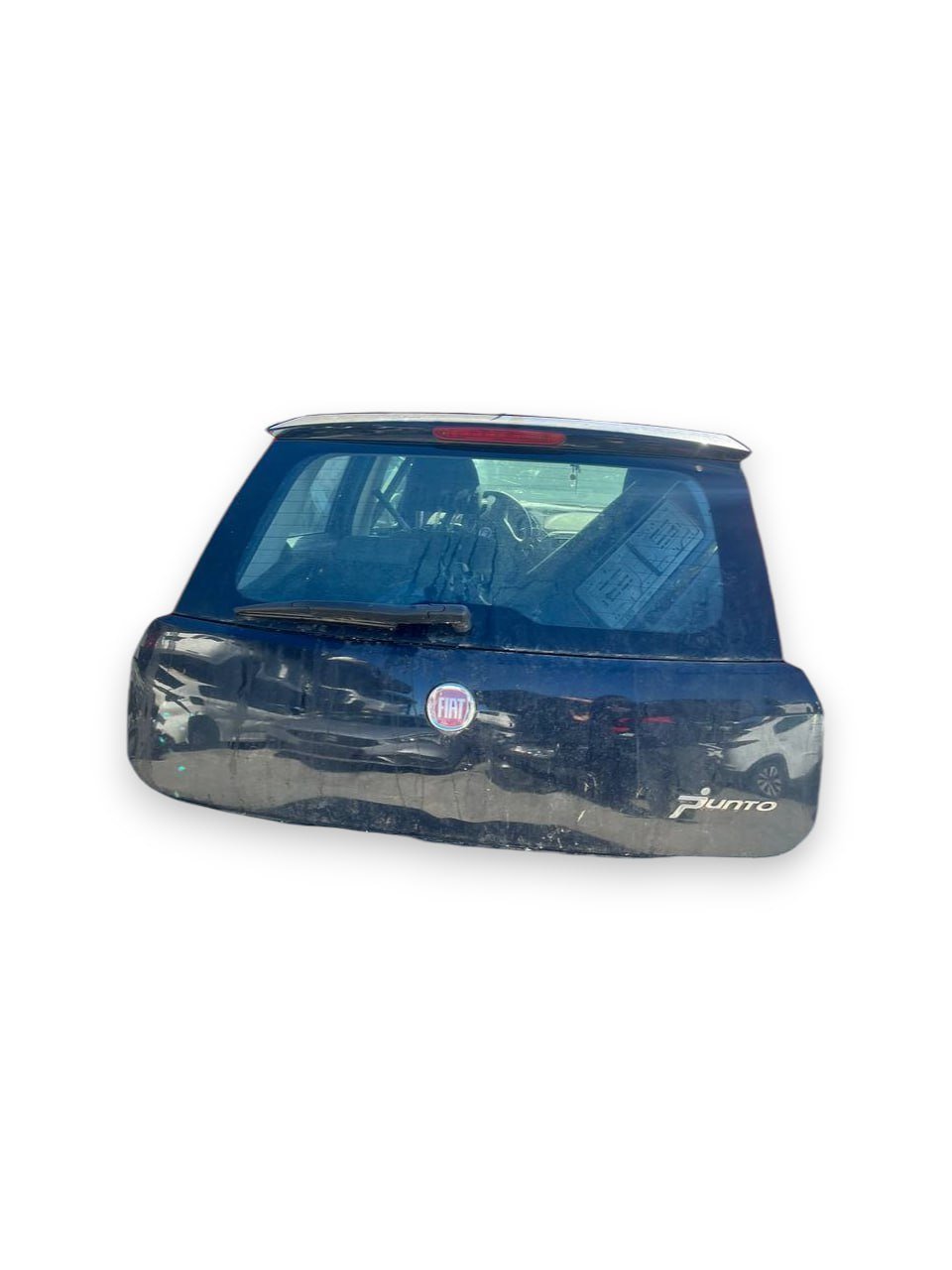 Cofano posteriore nero Fiat Grande Punto (2005 - 2008) / portellone / bagagliaio - F&amp;P CRASH SRLS - Ricambi Usati