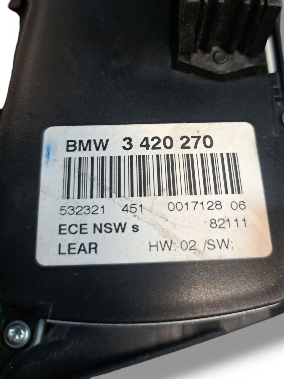 Comandi regolazione fari luci Bmw X3 E83 (2008) COD:3420270 - F&P CRASH SRLS - Ricambi Usati