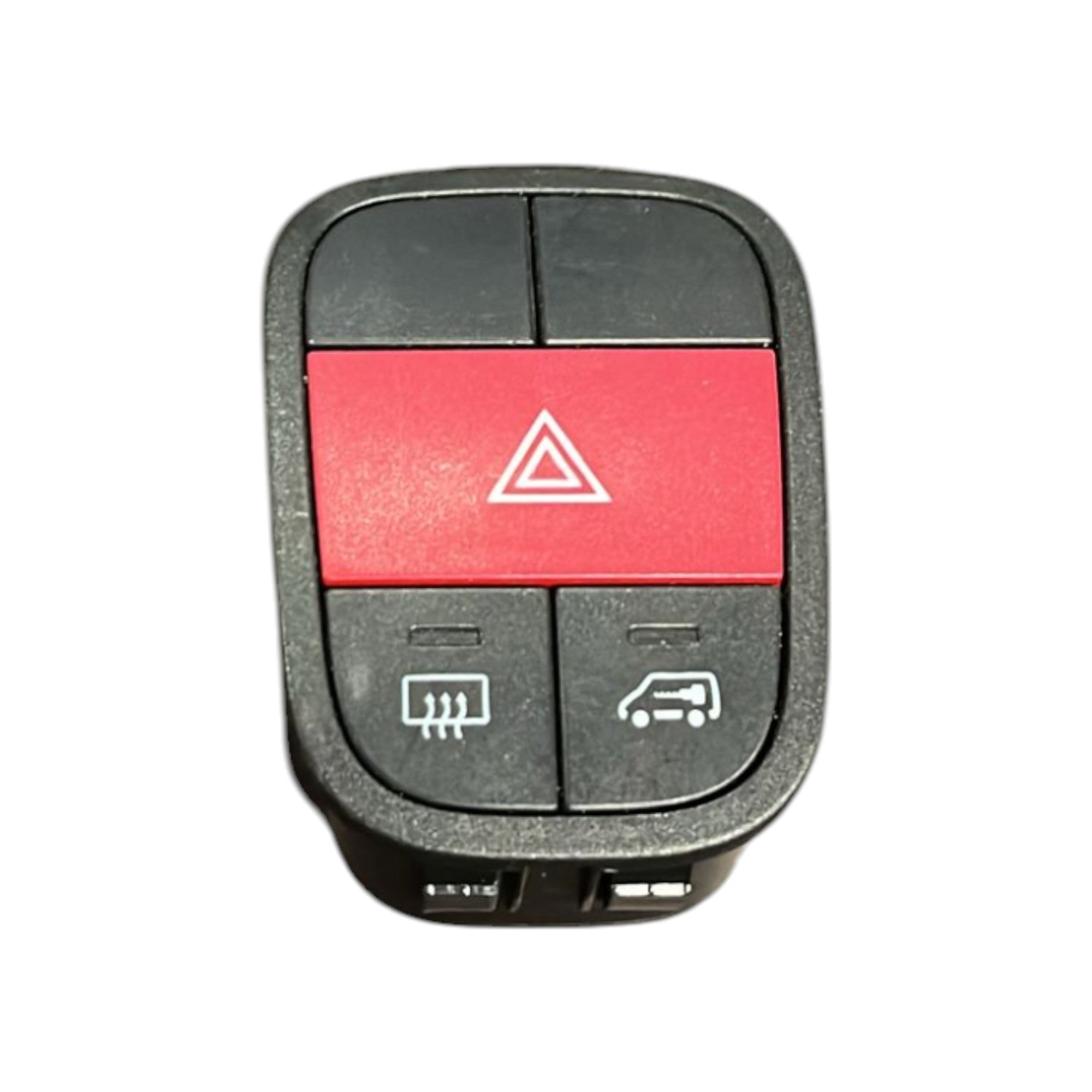 Comando Multifunzione Fiat Fiorino II cod:30280256 (2007 >) + Comando Hazard - F&P CRASH SRLS - Ricambi Usati