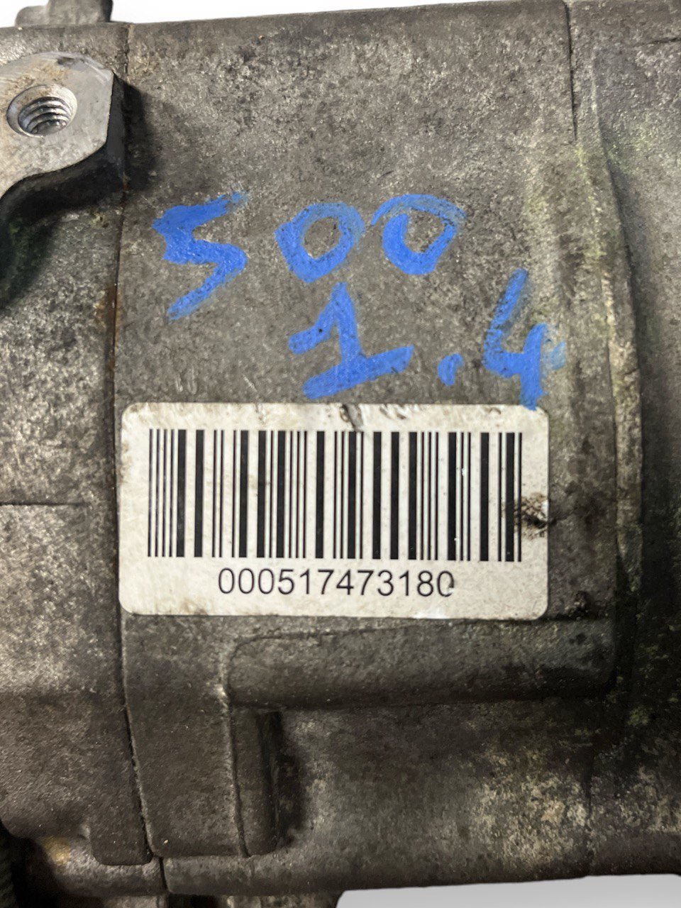 Compressore Aria Condizionata Fiat 500 1.4 Benzina (2007>) cod: 000517473180 - F&P CRASH SRLS - Ricambi Usati