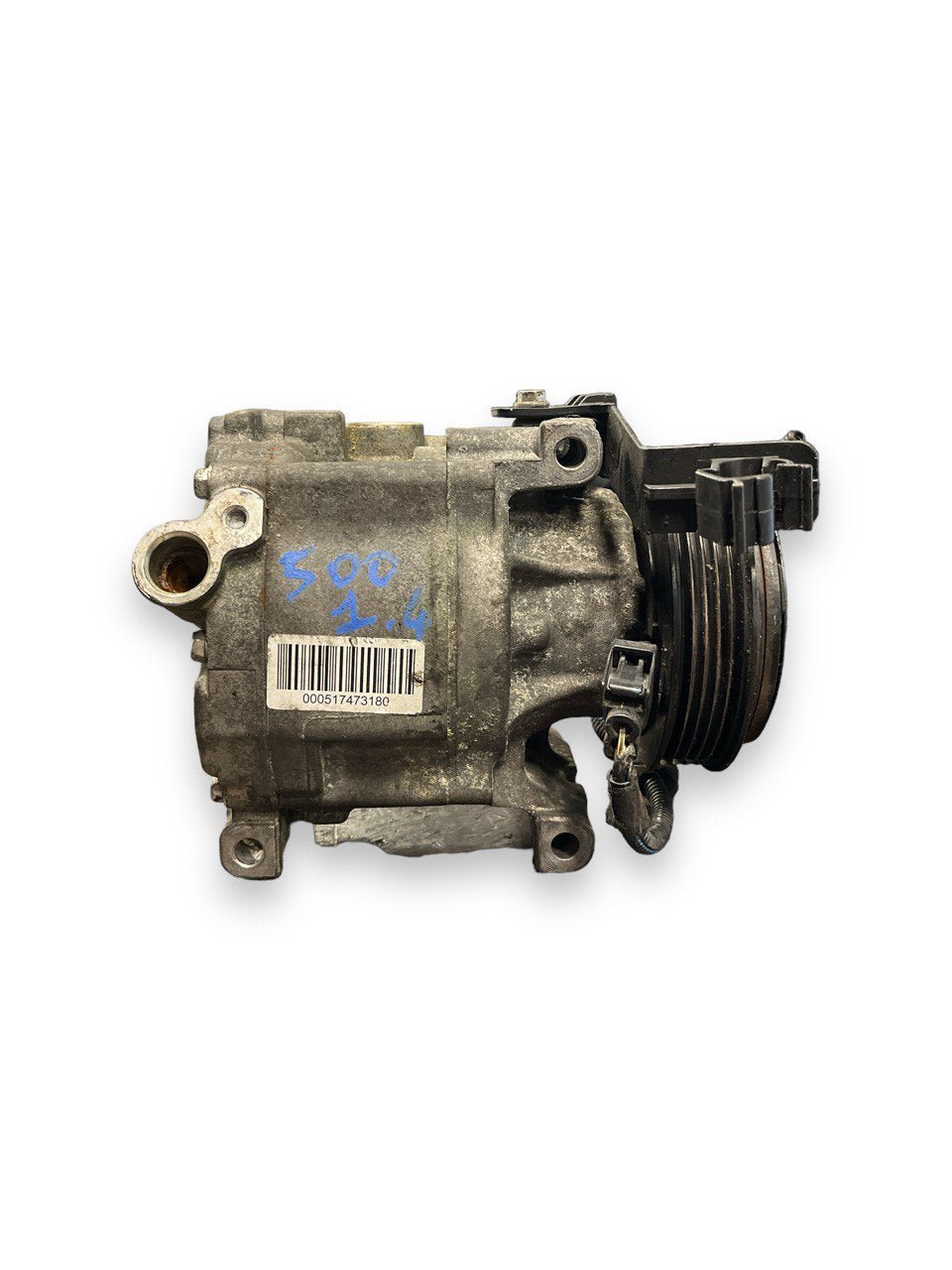 Compressore Aria Condizionata Fiat 500 1.4 Benzina (2007>) cod: 000517473180 - F&P CRASH SRLS - Ricambi Usati