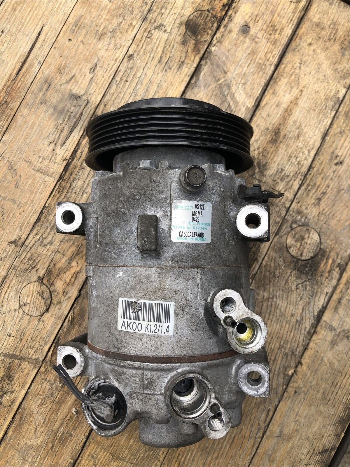 Compressore C Aria Condizionata Hyundai i20 1.2i 16V (G4LA) CA500ALEAA08 - F&P CRASH SRLS - Ricambi Usati