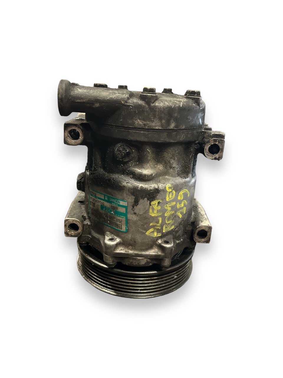Compressore Clima Aria Condizionata Alfa Romeo 159 1.9 Diesel(2005 al 2011) cod : 60653652 - F&P CRASH SRLS - Ricambi Usati
