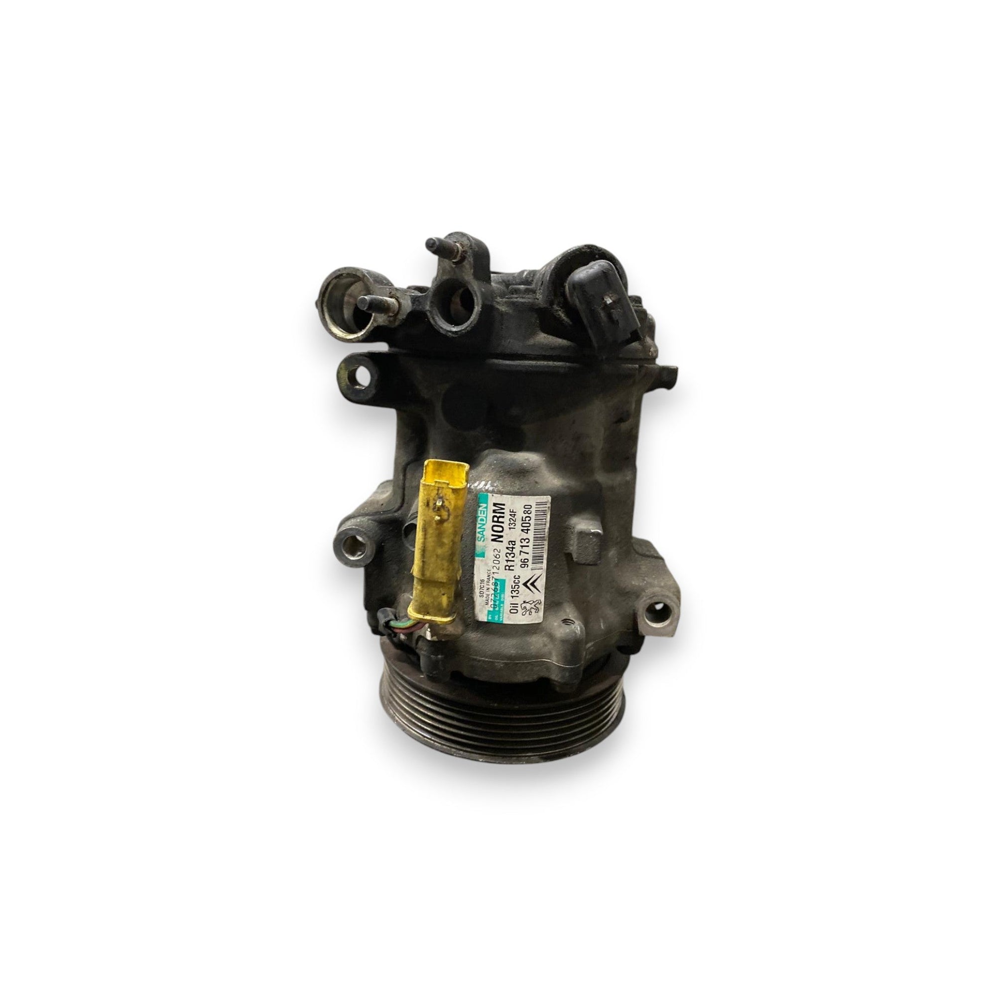 Compressore clima aria condizionata Peugeot 407 2.0 Diesel (2004 - 2012) Cod: 9671340580 - F&P CRASH SRLS - Ricambi Usati