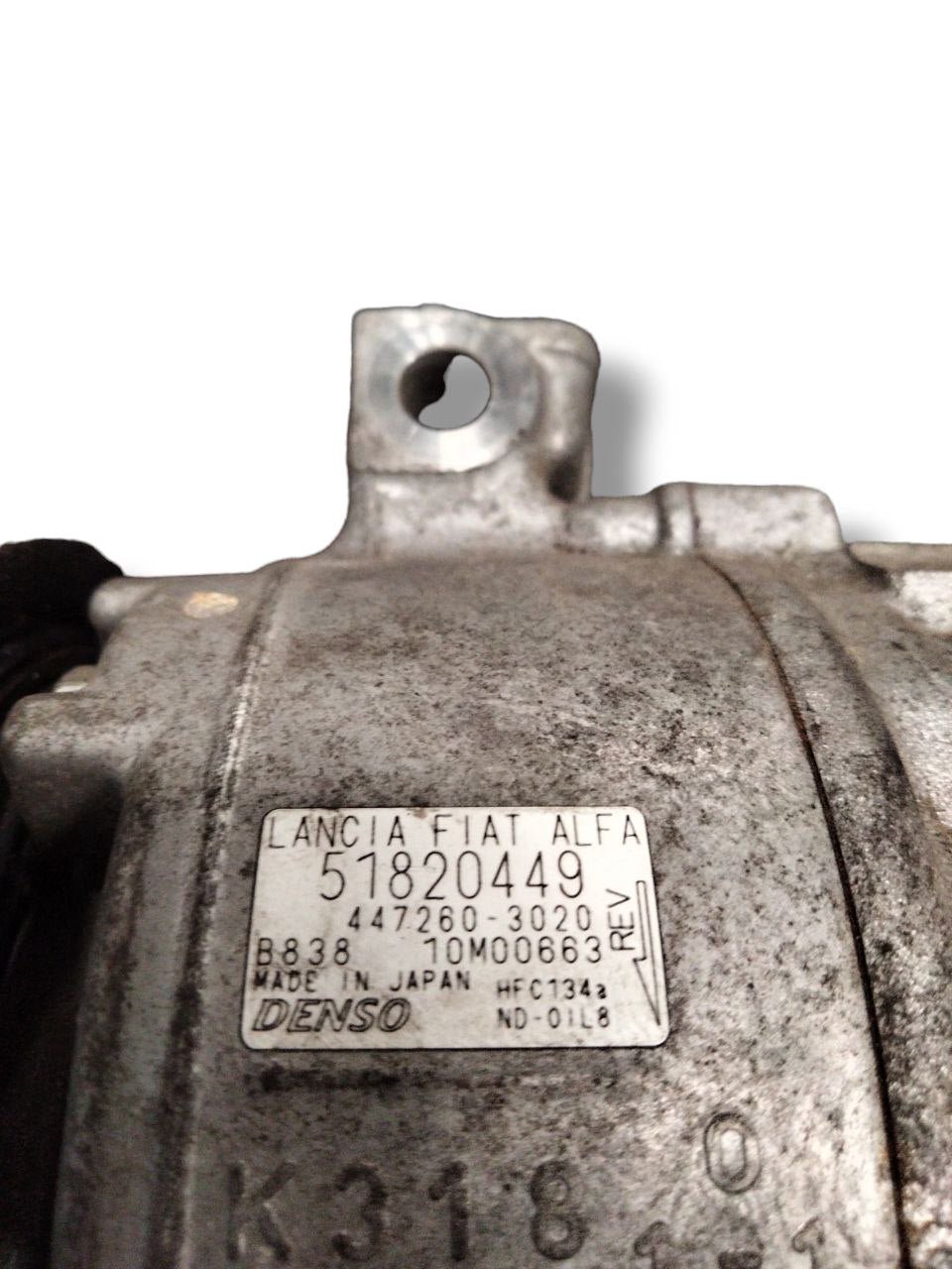 Compressore Clima Fiat Bravo / Lancia / Alfa Romeo 1.6 Diesel cod.51820449 (2007 - 2014) - F&P CRASH SRLS - Ricambi Usati