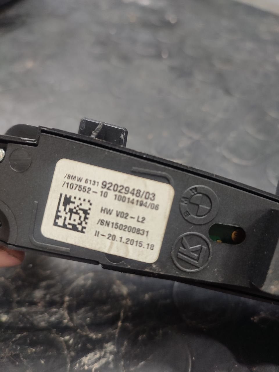 Console centrale pulsanti modalità guida Bmw serie 5 ( F10 / F11 - 2015 ) cod 9202948-03 - F&P CRASH SRLS - Ricambi Usati