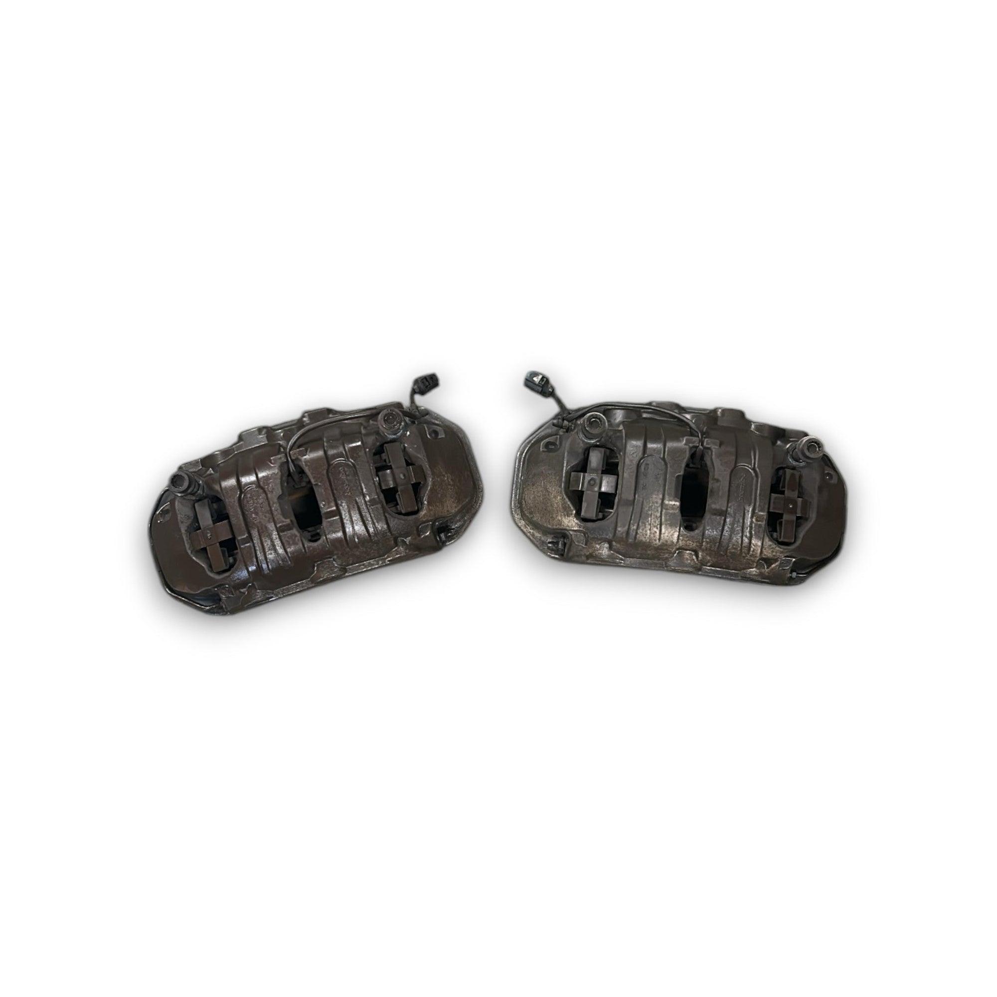 Coppia Pinze Freni Anteriori (BREMBO) Porsche Cayenne (92A) (2010 > 2017) - F&P CRASH SRLS - Ricambi Usati