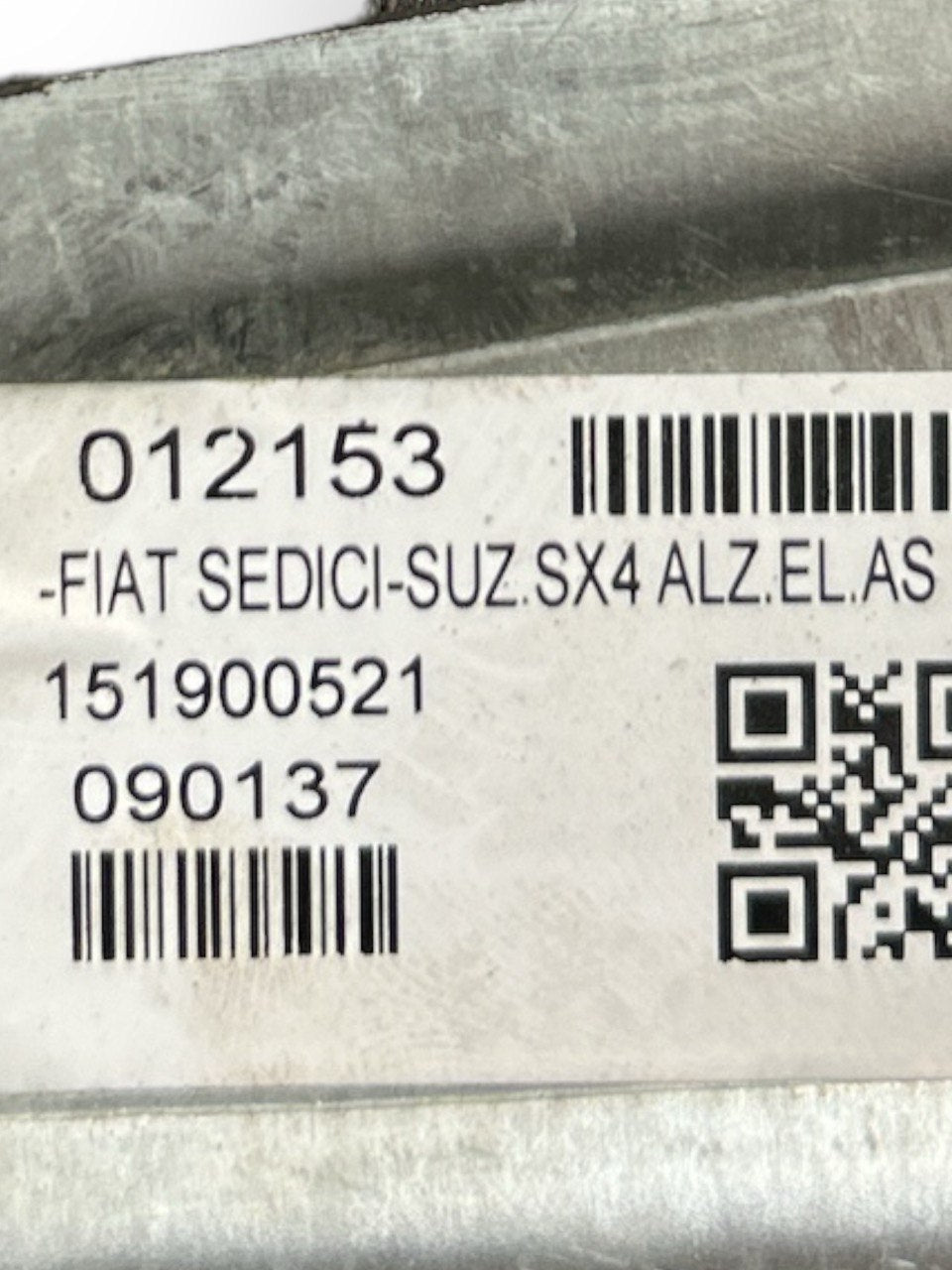 Cremagliera Alzavetro Anteriore Sinistra Fiat Sedici (2005 > 2014) cod.151900521 - F&P CRASH SRLS - Ricambi Usati
