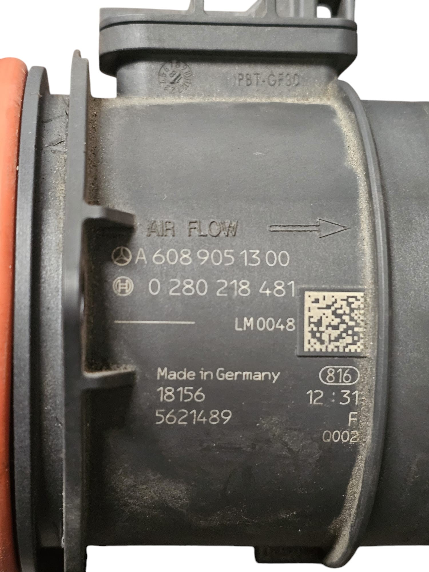 Debimetro / Flussometro Mercedes Classe A W177 1.5 Diesel Cod:A6089051300 (2018 - >) - F&P CRASH SRLS - Ricambi Usati