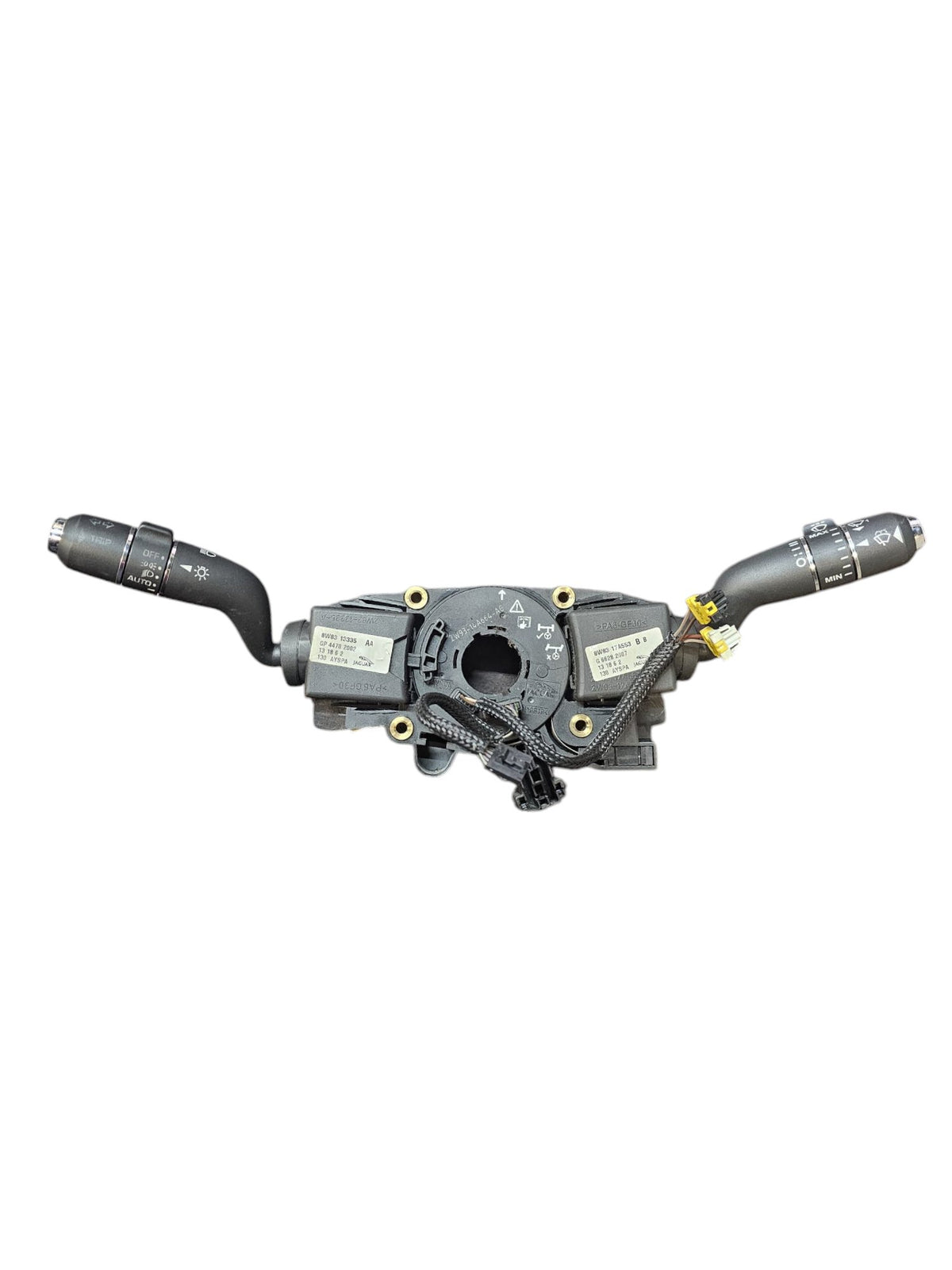 Devioluci Completo + Contatto Spiralato Jaguar XJ X351 Cod:8W8313N064 (2009 - 2019) - F&amp;P CRASH SRLS - Ricambi Usati