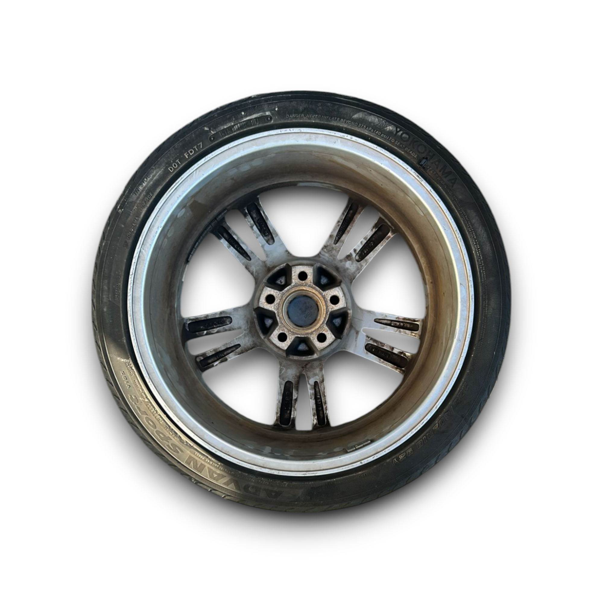 Set 4 lichtmetalen wielen (mak icon) Maserati Levante (5 holes /225/40 R18) (2016> 2024)