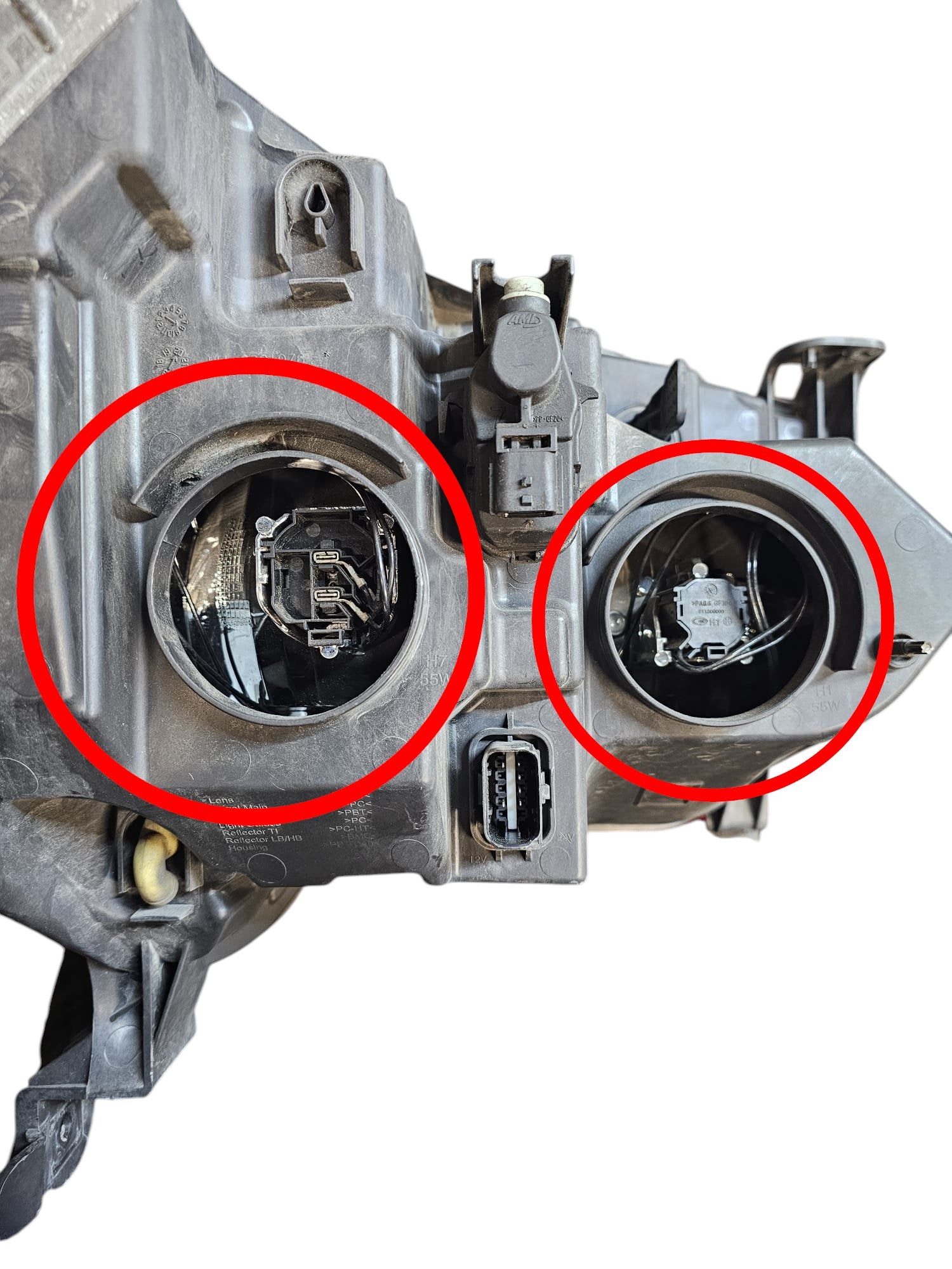 Faro / Fanale Anteriore Sinistro LED / Alogeno Renault Master III Cod:260607867R (2019 - 2024) - F&P CRASH SRLS - Ricambi Usati
