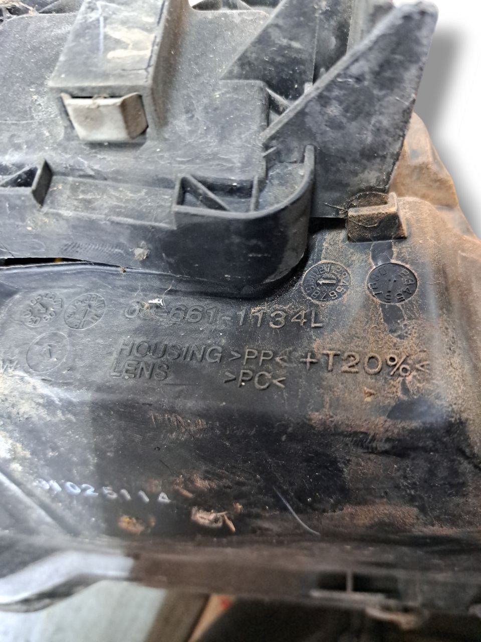 Faro fanale anteriore sinistro sx alogeno Fiat stilo (2005) COD:6611134L - F&P CRASH SRLS - Ricambi Usati
