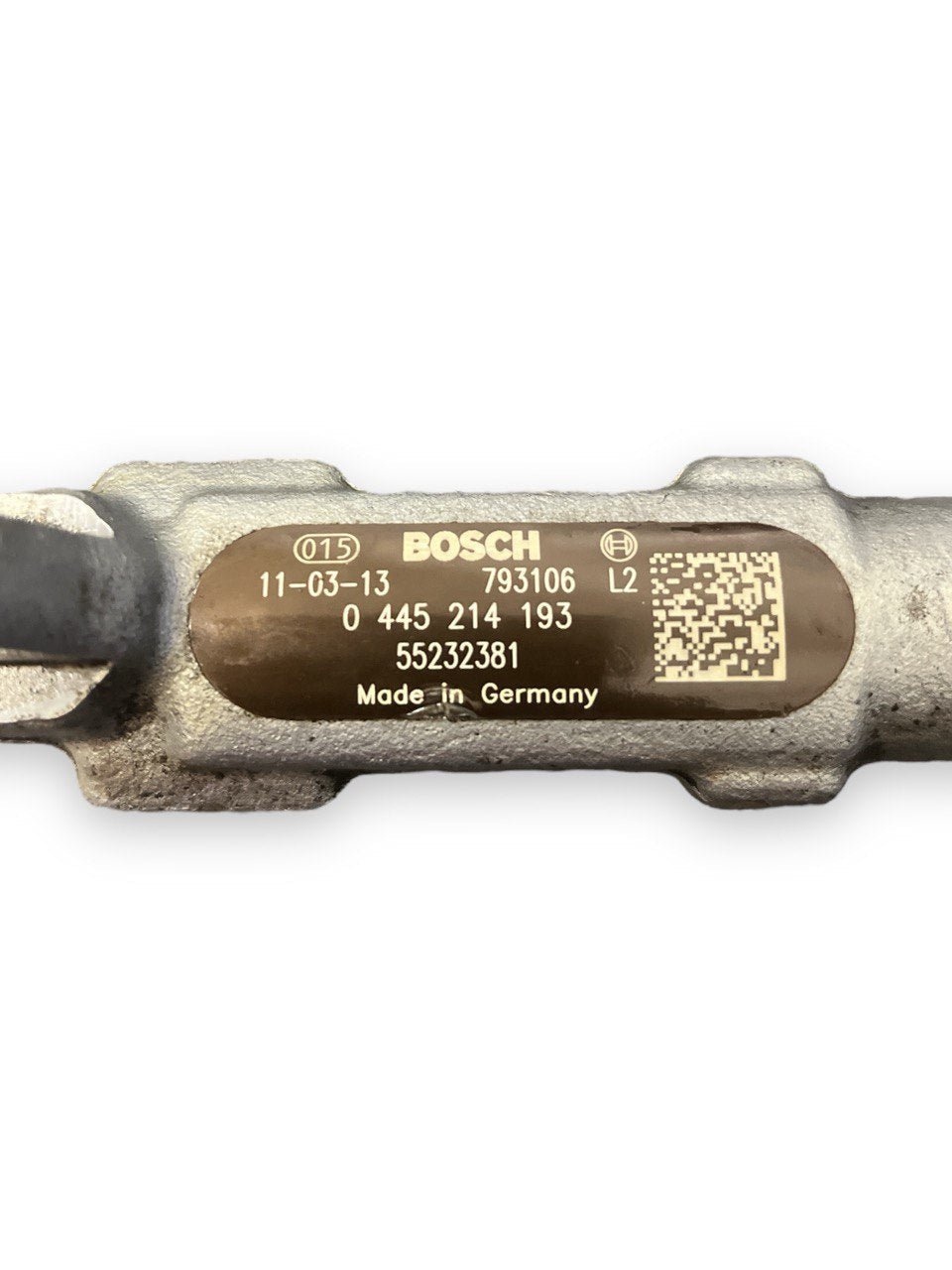 Flauto Iniettori Fiat Grande Punto / Fiat Doblo' / Fiat Punto Evo / Alfa Romeo Mito 1.3 Diesel (2005 al 2012) cod: 55232381 / 0445214193 - F&P CRASH SRLS - Ricambi Usati