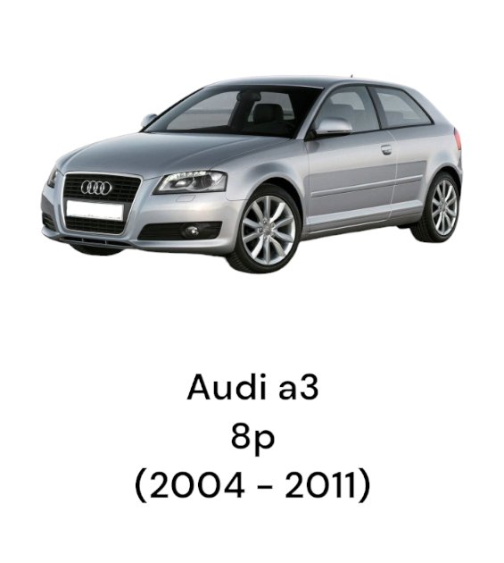 Griglia Fendinebbia Anteriore Destra (DX) Audi A3 (8P) (2004 - 2011) cod . 8P4807682B - F&P CRASH SRLS - Ricambi Usati