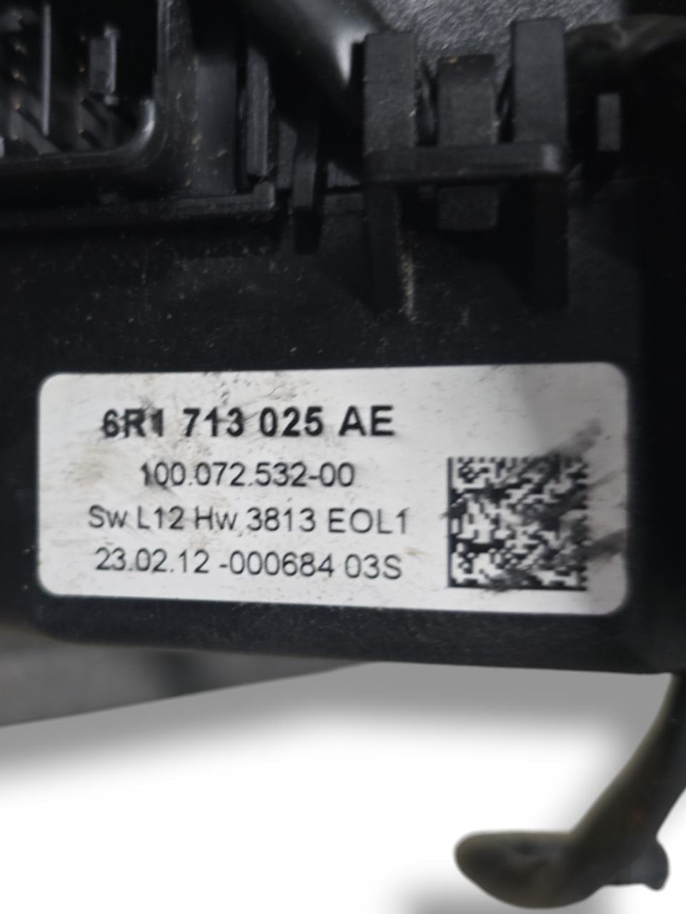 Leva Del Cambio Automatico Audi A1 8X (2010 - 2014) Cod : 6R1713025AE - F&P CRASH SRLS - Ricambi Usati