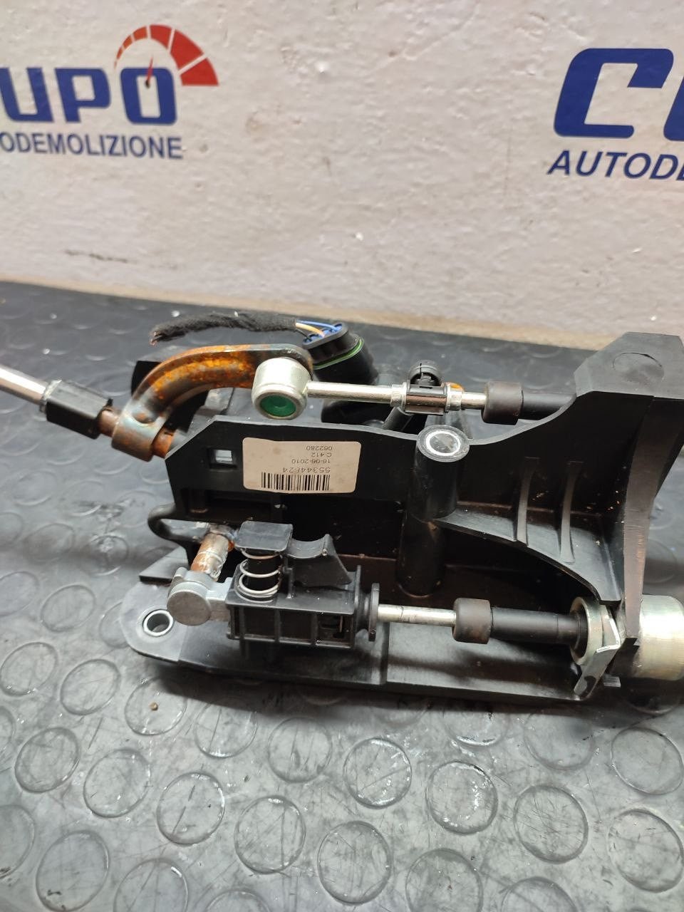 Leva del Cambio FIAT 500 1.2 (2010)B cod: 55344824 - F&P CRASH SRLS - Ricambi Usati