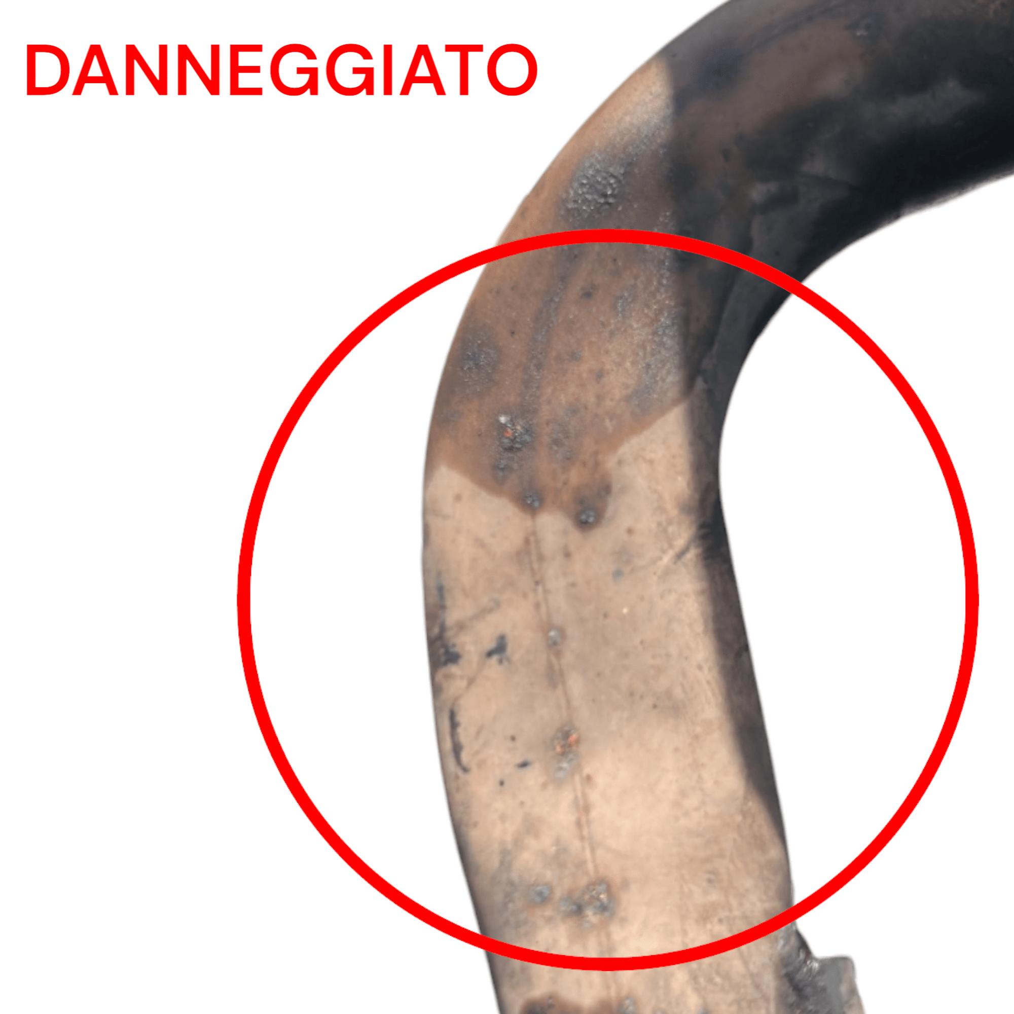 Marmitte / Terminali Di Scarico Volkswagen Tiguan (5N) cod.5N0253611C 2.0 Diesel (2007 > 2016) Linea Di Scarico - F&P CRASH SRLS - Ricambi Usati