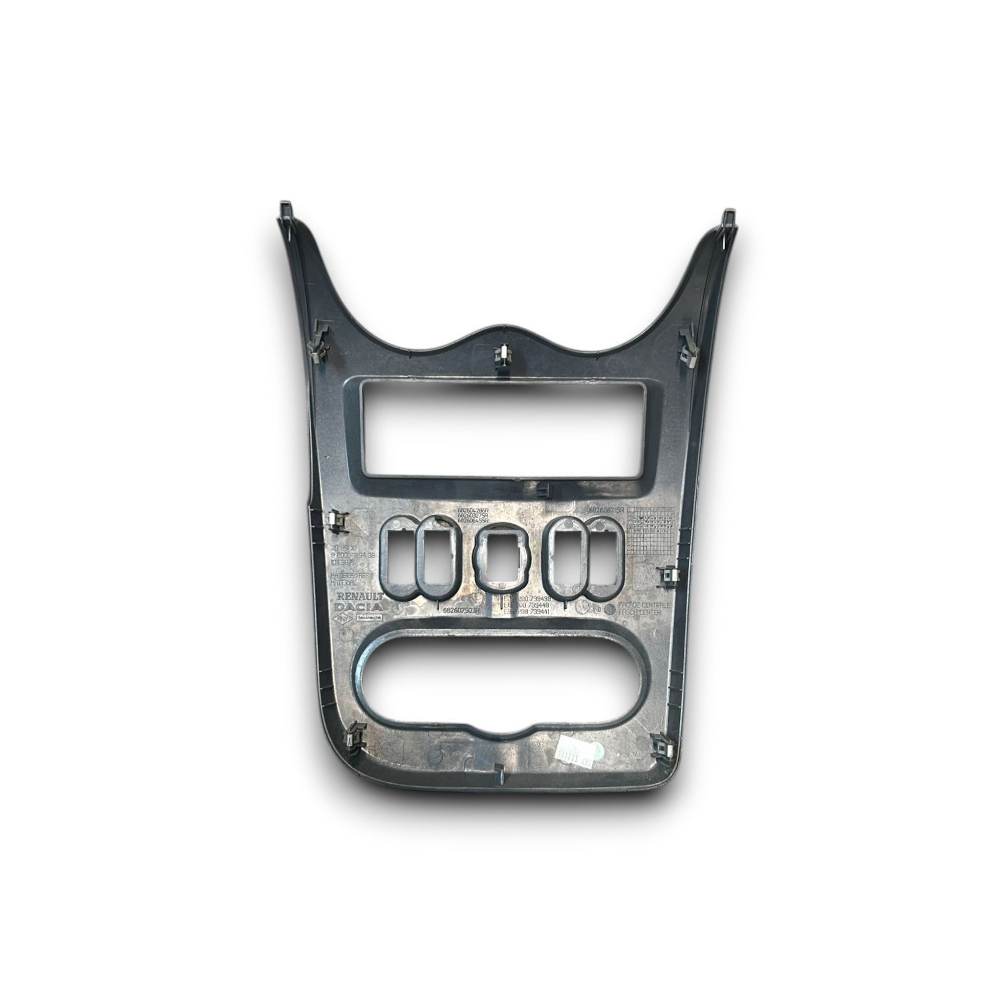Mascherina Autoradio Dacia Sandero I cod.682604286R (2008 > 2012) - F&P CRASH SRLS - Ricambi Usati