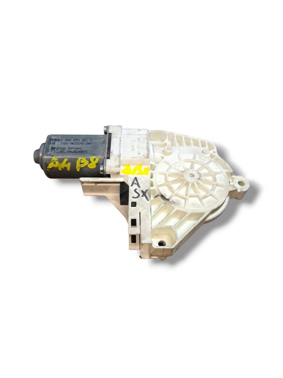 Motorino alzavetro anteriore sinistro (sx) Audi A4 B8 (2010) COD:8K0959801A - F&P CRASH SRLS - Ricambi Usati